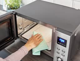 Severin MW 7777 Combi magnetron – Glazen Bodem zonder Draaiplateau – Ultra-Hetelucht tot 230 °C - 25 Liter - RVS — thumbnail 16
