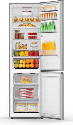 Hisense RB440N4ACA, Koelkast met A Energielabel - Koel-vriescombinatie - No Frost - RVS - Multi-Air Flow - Fast Freeze - 35dB (A) -Inverter Compressor - 336 Liter — thumbnail 10