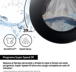 Samsung WW90DG6U85HH wasmachine Voorlader 9 kg 1400 RPM Wit — thumbnail 6