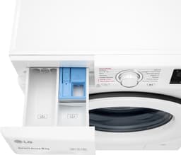 LG F4WV308S3E wasmachine Voorlader 8 kg 1360 RPM Wit — thumbnail 3