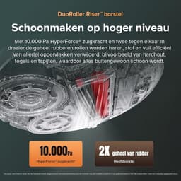 Roborock Qrevo Master zwart robotstofzuiger en dweil, 10.000 Pa, automatisch legen, wassen, drogen, basisreiniging en automatisch bijvullen, 3D-mapping — thumbnail 7