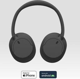 Sony WH-CH720N – Draadloze over-ear koptelefoon met Noise Cancelling - Zwart — thumbnail 20