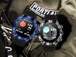 WizBay Premium Select® 1.39inch Sport Smartwatch Dames Heren TFT - Bluetooth Call - Magnetic Laden - Slaap Hart Monitor - O2 en Bloeddrukmeter - 100+ Sport Modi - Message - Alu Mat Zwarte Case - Smartwatches - Zwarte TPU Band — thumbnail 8
