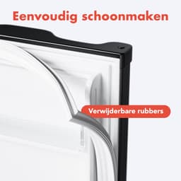 KitchenBrothers Koelkast - 88L - Tafelmodel - IJskast - Frigo - Vrijstaand - Zwart — thumbnail 9