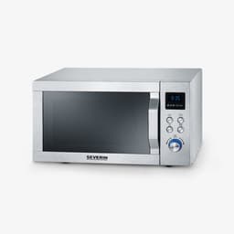 Severin MW 7774 Combi magnetron – Grill en Hetelucht tot 200 °C – EasySelect Bediening - 25 Liter- RVS — thumbnail 9