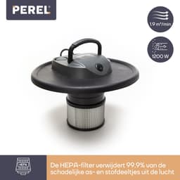 Perel Aszuiger, HEPA-filter, blaasfunctie, 1200 W, 20 l — thumbnail 2