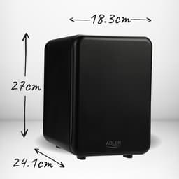 Adler AD 8084 - Mini koelkast - 4 liter - zwart — thumbnail 7