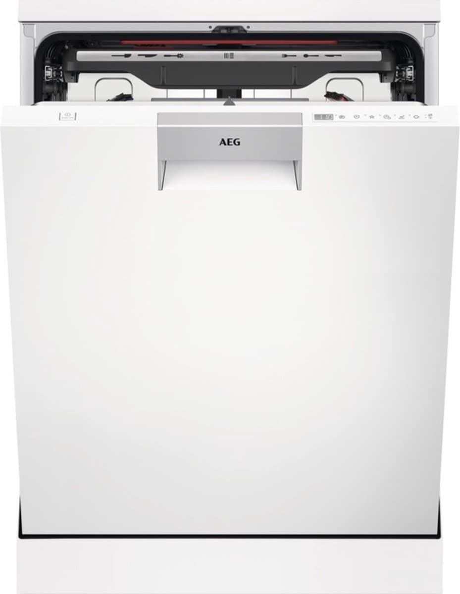 AEG FFB73706PW - Vaatwasser - Vrijstaand - GlassCare - 15 couverts - 42 dB — afbeelding 1