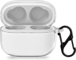 kwmobile Earphones Case for Sony LinkBuds S Case - Clear TPU Silicone Earbuds Cover - Transparent — thumbnail 6