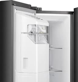ETNA AKV879IZWA - Amerikaanse koelkast - Zwart - 179 cm - No-Frost - MultiFlow 360° - LED display en IJsdispenser voor ijsblokjes - Flessenrek — thumbnail 8