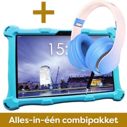 AngelTech Kinderpakket XL - Kindertablet XL + Kinderkoptelefoon - Combipakket - Kindertablet Vanaf 3 Jaar – Kinder Tablet – Kids Tablet - Tablet voor Kinderen - Blauw — thumbnail 2