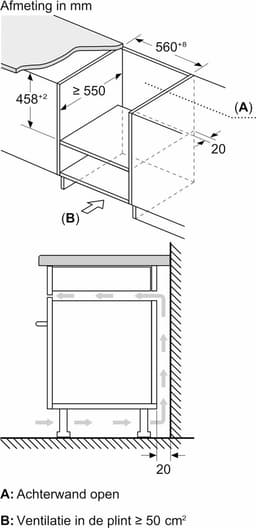 Bosch CMA585GS1 - Serie 6 - Inbouwmagnetron met heteluchtfunctie - 60x45 cm - 44 l - RVS - Eenvoudig te reinigen met hydrolyse — thumbnail 11