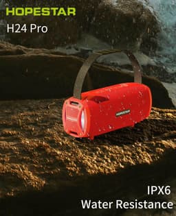 Hopestar H24 Pro Speaker - Draadloos - Met Touw - Zwart — thumbnail 2