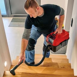 Einhell Accu Nat-/Droogzuiger TE-VC 18/10 Li Solo - Power X-Change - 18 V/Li-Ion - 10 L - 90 mbar - Slanglengte/-diameter: 2.0 m/36 mm - 72 dB - Blaasfunctie - Incl. 6-delige Accessoireset - Excl. accu en lader — thumbnail 5