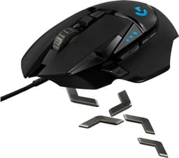 Logitech G502 HERO - Bedrade Gaming Muis - 25.600 DPI - Rechtshandig - Zwart — thumbnail 9