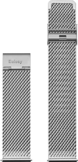 Belesy® BQSiZiPk - Limited edition - Smartwatch Dames - Smartwatch Heren - Horloge - Stappenteller - 1.3 inch - Kleurenscherm - 10x Sporten - INDOOR en OUTDOOR - Zilver - Siliconen - Roze - extra polsband Milanees staal zilver - Moederdag — thumbnail 10