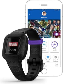 Garmin Vivofit Junior 3 - Activity tracker kinderen - Marvel Black Panther - Zwart — thumbnail 8