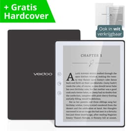 Haussgoods E-Reader – E-Ink – E-Book Reader – 6 inch – Inclusief Harde Cover & Stretch Band – Zwart — thumbnail 1