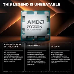 HP OMEN 35L Gaming Desktop Tower | SnowballA 2C25 | AMD RYZEN 9 9900X3D(GRANITE RIDGE) 5.50GHz 12 CORES | LCD Cap 240mm LC BLK | RAM KFURY32GB(1x32GB)DDR56000EXPOR QWERTY AMD Ryzen™ 9 32 GB DDR5-SDRAM NVIDIA GeForce RTX 5080 Windows 11 Home PC Zwart — thumbnail 3