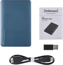 Intenso 2,5 inch Memory Safe 2TB - Portable externe HDD – 2TB – USB 3.2 - inclusief Ashampoo Backup Software - blauw — thumbnail 11