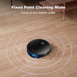 LIECTROUX C7 Robotstofzuiger met Dweilfunctie 2-in-1, 6000Pa Sterke Zuigkracht, WiFi/App & Afstandsbediening, Compatibel met Alexa en Google Assistant, Geschikt voor Dierenharen, Tapijt en Harde Vloeren — thumbnail 11