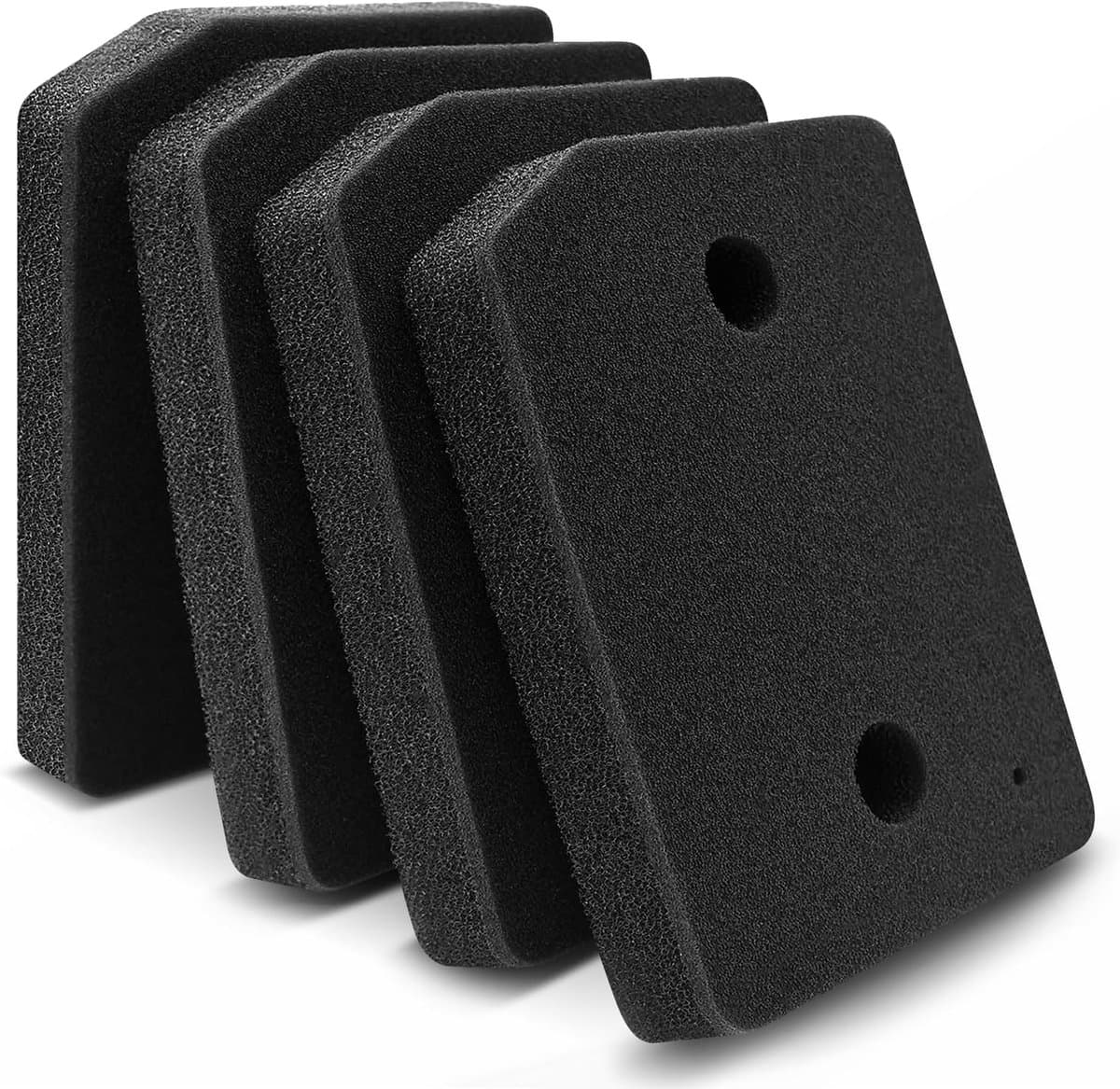 Droger Filter Sponsfilter - Droger Filter voor Miele T1 - 4 Stuks - Warmtepompdroger Pluizenfilter - Geschikt voor Vervangingsfilter Miele TCB150WP & TEB155WP - Schuimfilter Spons - 2-laags Ontwerp - Wasbaar - Onderhoud Set - Sokkelfilter - Zwart — afbeelding 1