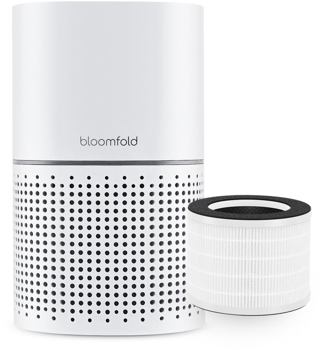 Bloomfold Luchtreiniger - Air Purifier - HEPA 13 filter + koolstoffilter - CADR: 240m3/h - Luchtkwaliteit indicator - 3 standen + slaapstand — afbeelding 1