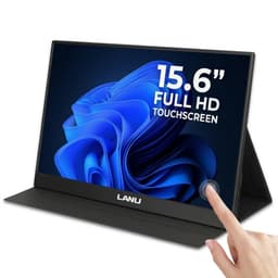 Portable Monitor Flex 15.6" Touchscreen - Full HD Draagbare monitor - Draagbaar scherm met USB-C & HDMI - Plug & Play - Incl. Beschermhoes — thumbnail 1