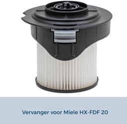 Kleanburg filter geschikt voor Miele Duoflex HX1 steelstofzuiger | alternatief voor HX FDF 20 | ComfortClean | zonder deksel — thumbnail 5