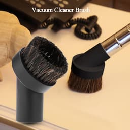 Stofzuigerborstel paardenhaar borstel - vloer stofreiniger accessoires 32 mm - Compatibel met accessoires voor industriële - Midea en Philips stofzuigers — thumbnail 2