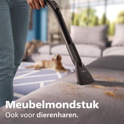Philips 2000-Serie Stofzuiger met Zak - 800 W - Compact & Lichtgewicht - HEPA-filtersysteem - 9 meter bereik - Meubelmondstuk - Inclusief S-Bags - (XD2142/12) — thumbnail 8