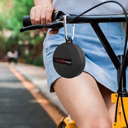 Oneay Waterbestendige draagbare Bluetooth fietsluidspreker – Met microfoon en batterijindicator – Geschikt voor fietsen, wandelen en buitengebruik — thumbnail 5