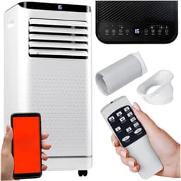 CLVP® Mobiele Airco - Airconditioning - Ventilatoren - Airco Zonder Afvoerslang - Wit — thumbnail 1