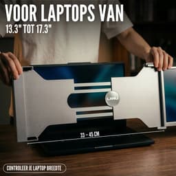 Portable Monitor Link 14.1" - Full HD IPS - 1-Kabel - Draagbare monitor voor laptop - Extra scherm laptop - Incl. Draagtas — thumbnail 7