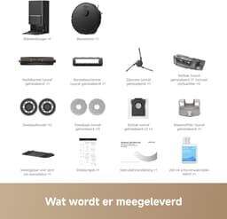 Dreame Robotstofzuiger L50 Ultra AE - Robotstofzuiger met dweilfunctie - 28.000 Pa Zuigkracht - Automatische Leegstation - Uitschuifbare Zijborstel - DryBoard - Zwart — thumbnail 9