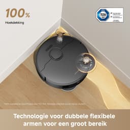 Dreame Robotstofzuiger L50 Ultra AE - Robotstofzuiger met dweilfunctie - 28.000 Pa Zuigkracht - Automatische Leegstation - Uitschuifbare Zijborstel - DryBoard - Zwart — thumbnail 4