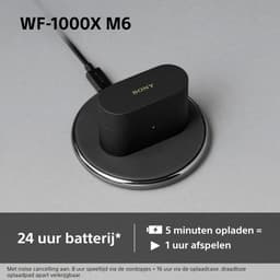 Sony WF-1000XM6 - Draadloze oordopjes met Noise Cancelling - Zwart — thumbnail 13
