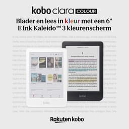 Kobo Clara Colour - E-reader - 6 inch kleurenscherm - 16GB - Luisterboeken - Wit — thumbnail 9