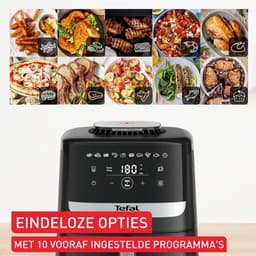 Tefal EY5528 Easy Fry Silence Deluxe XL - Stille Airfryer - 5L - Voor 6 Personen - XL Formaat - Stil - Zwart — thumbnail 9