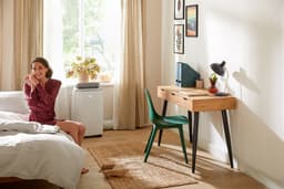Mobiele Airconditioner P 628 – Wit/Zilver – 3-in-1 (Koelen, Ventileren & Ontvochtigen) – Inclusief Afstandsbediening & Raamafdichtingskit — thumbnail 4