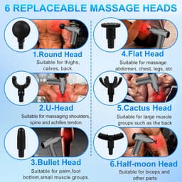 Massage Gun Professioneel - Massage Apparaat - Theragun - Spieren — thumbnail 5