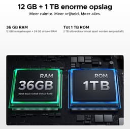 DOOGEE Blade 20 Max 4G - Robuuste Smartphone - Robuuste Telefoon - 36GB RAM + 1TB ROM /2TB TF - Helio G100 - 11800 mAh/ 33 W - 6,6 inch + 120 Hz - 3 kaartsleuven - 20MP Nachtzicht - Face ID - IP68 - Groen — thumbnail 11