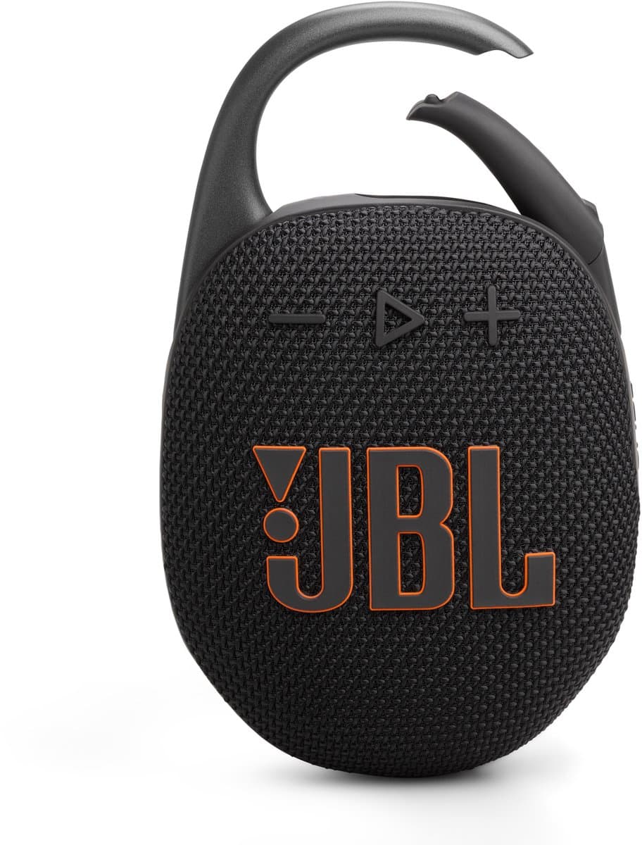 JBL Clip 5 - Draagbare Bluetooth Mini Speaker - Met Haak om te hangen - Draadloos Muziek Box - 12 uur - Waterbestendig - IP67 - Zwart — afbeelding 1