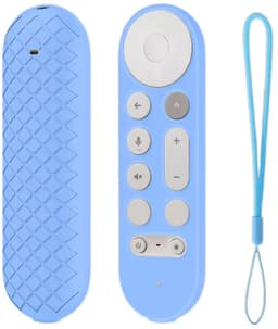 Google TV Streamer (4K) Silicone Case elektrisch blauw voor Remote | Optimale bescherming & Perfecte pasvorm | Meerdere kleuren verkrijgbaar — thumbnail 1