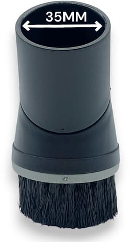 Stofzuiger Plumeau 35mm Geschikt voor Miele - Opzetstuk Stofzuiger - Stofzuiger Mond - Opzetborstel - Plumeau Stofzuiger Mondstuk - Stofzuiger Hulpstuk - Plumeau Compact — thumbnail 3