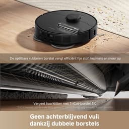 Dreame L40 Ultra AE – Zelfreinigende Robotstofzuiger met Warmwater Dweilsysteem, 19.000 Pa Zuigkracht & Automatisch Leegstation - Zwart — thumbnail 16