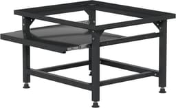 Wasmachine Verhoger - Wasmachine opbouwmeubel - Wasmachine Sokkel - 150 kg belastbaar - 63x54x42cm - Zwart — thumbnail 1