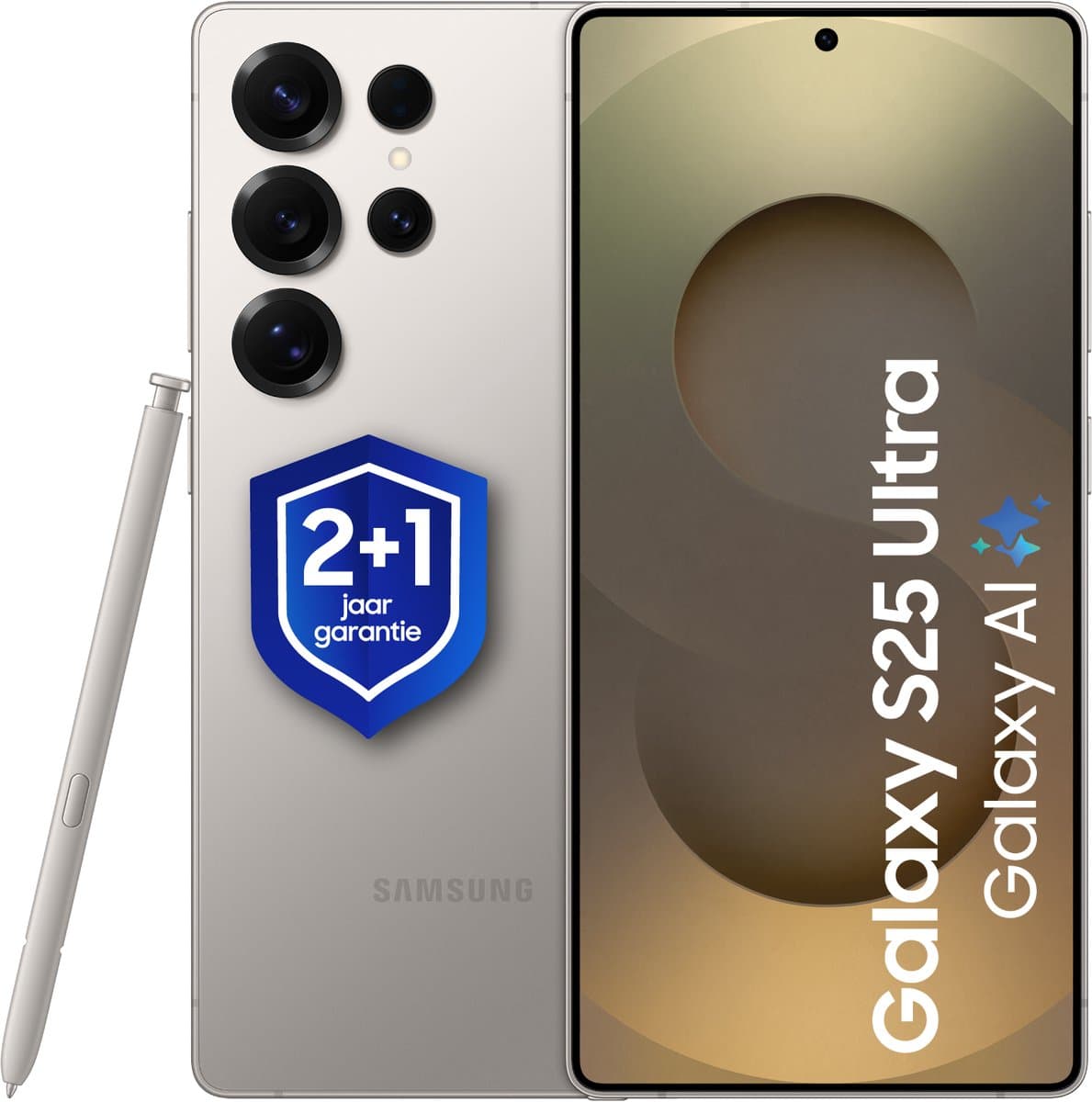 Samsung Galaxy S25 Ultra 5G - 512GB - Titanium Gray + 1 jaar extra garantie — afbeelding 1