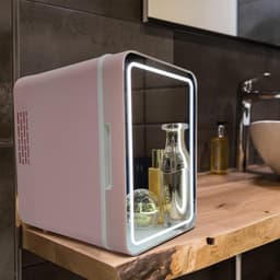 MKSS® Skincare Fridge 4L - Organizer - Make up Koelkast - Beauty Fridge - Wit en Roze — thumbnail 8