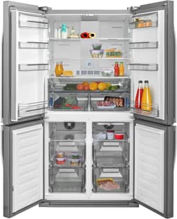 Vestfrost VR-FW916-1E0D - Koel-vriescombinatie - Black RVS - 588 Liter - ijsblokjesproductie - Maxi-Fresh filter - 0 ° compartiment - NoFrost - ION technologie — thumbnail 3